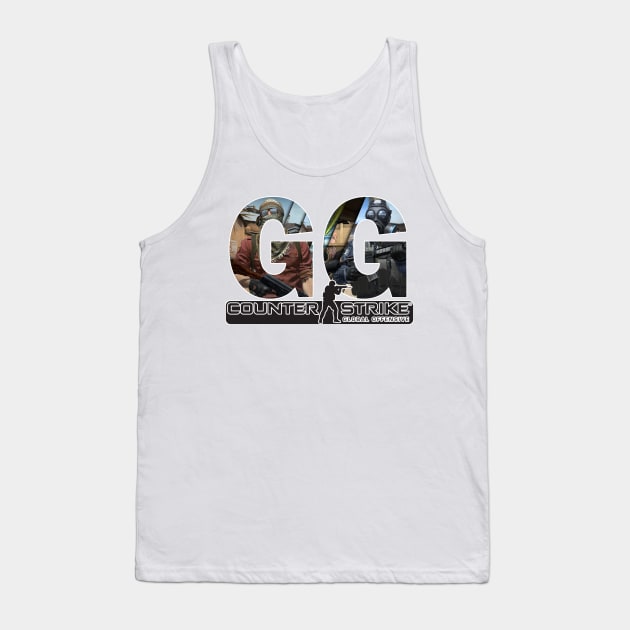 Counter-Strike Global Offensive GG Agents Tank Top by STARSsoft